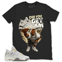 Grey Photon Dust 4s Zadago Shirt Did You Get Em Graphic