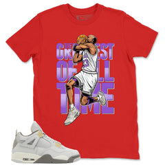 Grey Photon Dust 4s Zadago Shirt Greatest Of All Time Graphic
