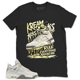 Grey Photon Dust 4s Zadago Shirt Kream Kicks Graphic