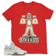 Grey Photon Dust 4s Zadago Shirt Runnin' The Street Graphic