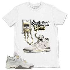 Grey Photon Dust 4s Zadago Shirt Sneakerhead Blood Graphic