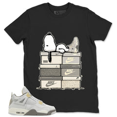 Grey Photon Dust 4s Zadago Shirt Snoopy Chillin' Graphic