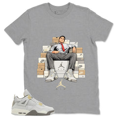 Grey Photon Dust 4s Zadago Shirt Sole Boss Graphic