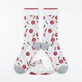 Hare Sneaker Match Socks ā Air Jordan 7 Retro 2015 Hare Inspired Mid-Calf Crew Socks