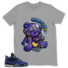 Heartless Shirt - Match Air Jordan 4 Retro Lakers