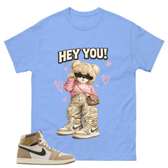 Hey You Shirt - Match Cream Wmns Air Jordan 1 Khaki