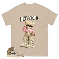 Hey You Shirt - Match Cream Wmns Air Jordan 1 Khaki