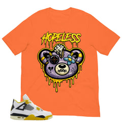 Hopeless Shirt - Match Air Jordan 4 Vivid Sulfur