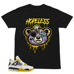 Hopeless Shirt - Match Air Jordan 4 Vivid Sulfur