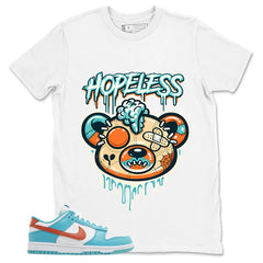 Hopeless Shirt - Match Green Dunk Low Miami Dolphins