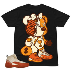 Hustle Bear Shirt - Matching Eastside Golf x Air Jordan 12 'Out the Mud'