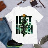 I Get High Shirt - Match Air Foamposite One Black Volt