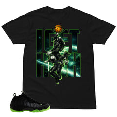 I Get High Shirt - Match Air Foamposite One Black Volt