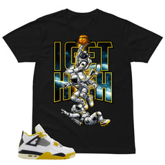 I Get High Shirt - Match Air Jordan 4 Vivid Sulfur