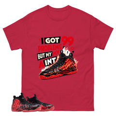 I Got 99 Problems Graphic Tee, Shirt to Match Air Foamposite Stranger Things, Air Foamposite Unisex Blue Shirt