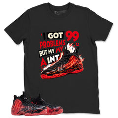 I Got 99 Problems Graphic Tee, Shirt to Match Air Foamposite Stranger Things, Air Foamposite Unisex Blue Shirt
