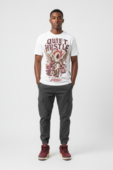 Mockup - Quiet Hustle Graphic Tee streetwear editorial