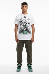 Paper Chaser Graphic Tee - Kobe 4 Protro Girl Dad mockup