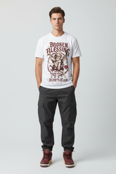 Mockup - Broken Blessing Graphic Tee streetwear editorial