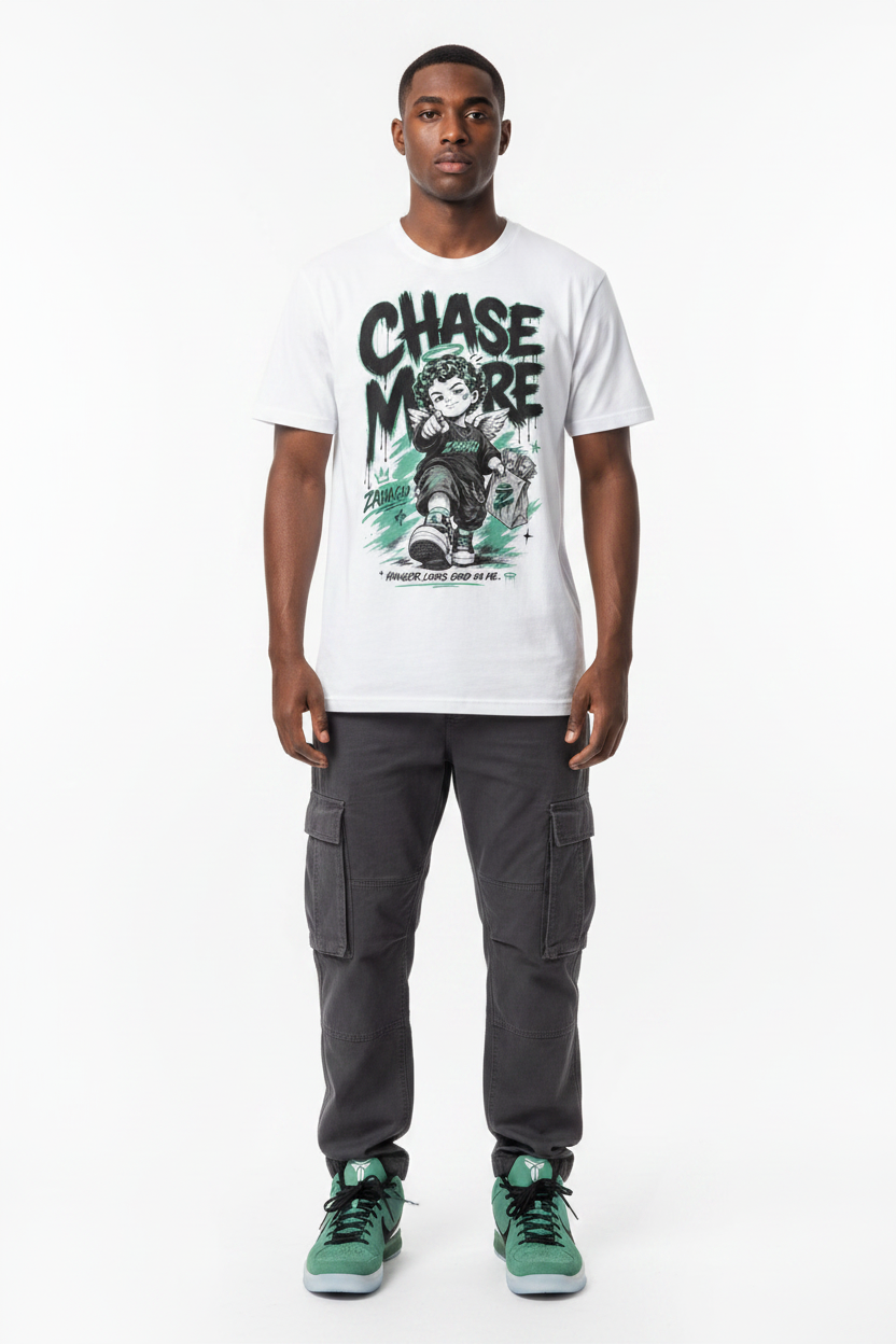 Chase More Graphic Tee - Kobe 4 Protro Girl Dad mockup