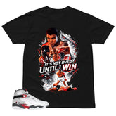 Graphic Tee to Matching Bugs Bunny 8s It's Not Over Until I Win Shirt