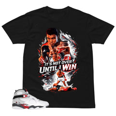 Graphic Tee to Matching Bugs Bunny 8s It's Not Over Until I Win Shirt