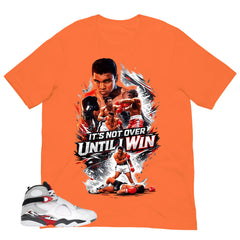 Graphic Tee to Matching Bugs Bunny 8s It's Not Over Until I Win Shirt