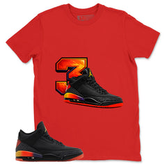 J. Balvin Rio 3s Zadago Shirt 3s Sneaker Graphic