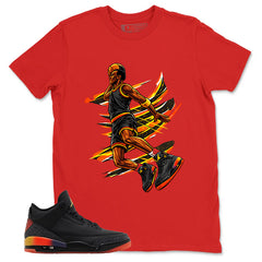 J. Balvin Rio 3s Zadago Shirt Air Ball Graphic