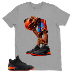 J. Balvin Rio 3s Zadago Shirt Ball Time Graphic