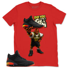 J. Balvin Rio 3s Zadago Shirt Did You Get Em Graphic
