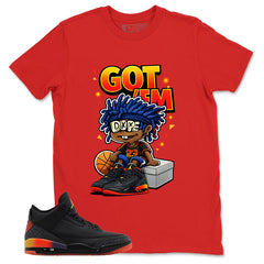 J. Balvin Rio 3s Zadago Shirt Got Em Dope Graphic