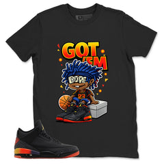 J. Balvin Rio 3s Zadago Shirt Got Em Dope Graphic