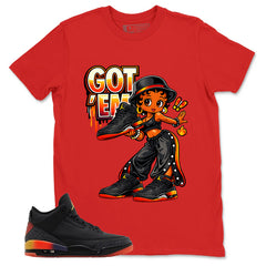 J. Balvin Rio 3s Zadago Shirt Got Em Lady Graphic
