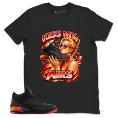 J. Balvin Rio 3s Zadago Shirt Kiss My Airs Graphic