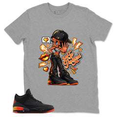 J. Balvin Rio 3s Zadago Shirt Talk To The Hand Graphic