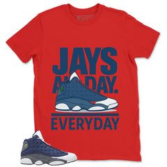 Jay All Day Shirt - Match Air Jordan 13 Flint 2020