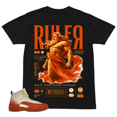 Zeus Ruler Shirt - Match Eastside Golf x Air Jordan 12 'Out the Mud'