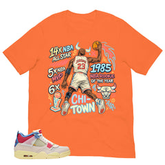 Jordan 23 All Star MVP Shirt - Match Union LA x Air Jordan 4 Guava Ice