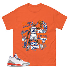 Jordan 23 All Star Shirt - Match Blue Air Jordan 3 Knicks