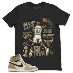 Jordan 23 All Star Shirt - Match Cream Air Jordan Wmns 1 Khaki