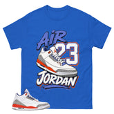 Jordan 23 Legend Shirt - Match Blue Air Jordan 3 Knicks