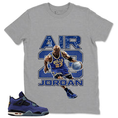 Jordan 23 Shirt - Match Air Jordan 4 Retro Lakers