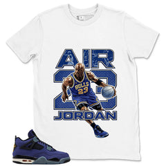 Jordan 23 Shirt - Match Air Jordan 4 Retro Lakers