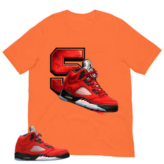 Jordan 5 Shirt - Match Air Jordan 5 Raging Bull