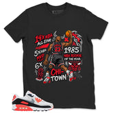Jordan All Star MVP Shirt - Match Air Max 90 Infrared