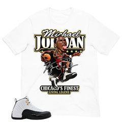 Jordan Living Legend Shirt - Match Air Jordan 12 'Taxi'