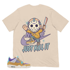 Just Kill It Shirt - Match Union LA x Air Jordan 4 Desert Moss