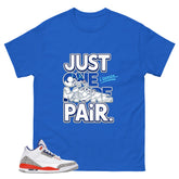 Just One More Pairs Shirt - Match Blue Air Jordan 3 Knicks