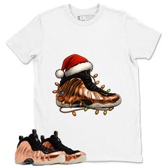 Kickmas Graphic Tee, Shirt to Match Air Foamposite One Copper, Air Foamposite Unisex Black Shirt